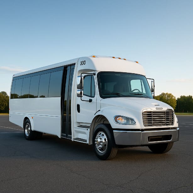 Overland Park Shuttle Bus Rentals 25 Passenger Shuttle Bus