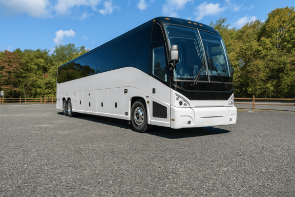 Overland Park Shuttle Bus Rentals 56 Passenger Shuttle Bus